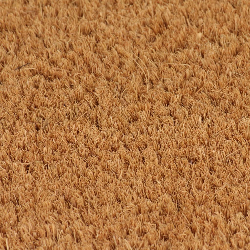 Dørmatte naturlig 100x200 cm tuftet kokosfiber