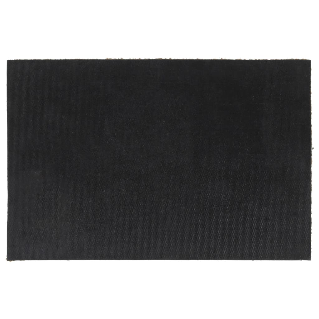 Dørmatte naturlig 40x60 cm tuftet kokosfiber
