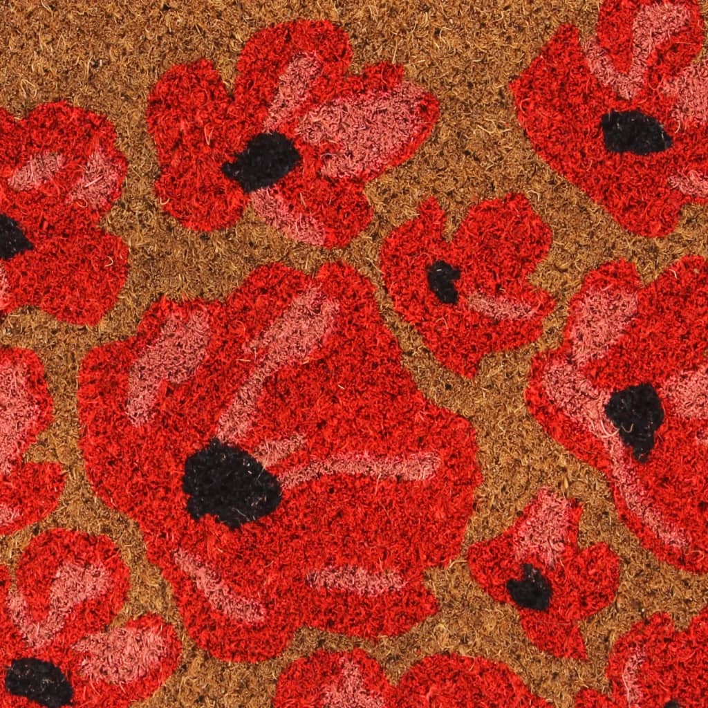 Dørmatte naturlig 40x60 cm tuftet kokosfiber