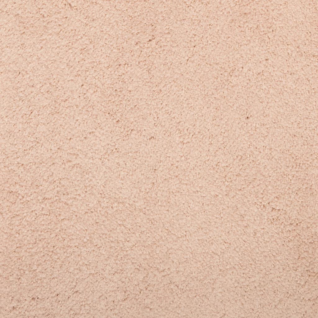 Teppe HUARTE kort luv mykt og vaskbart blush 80x200 cm