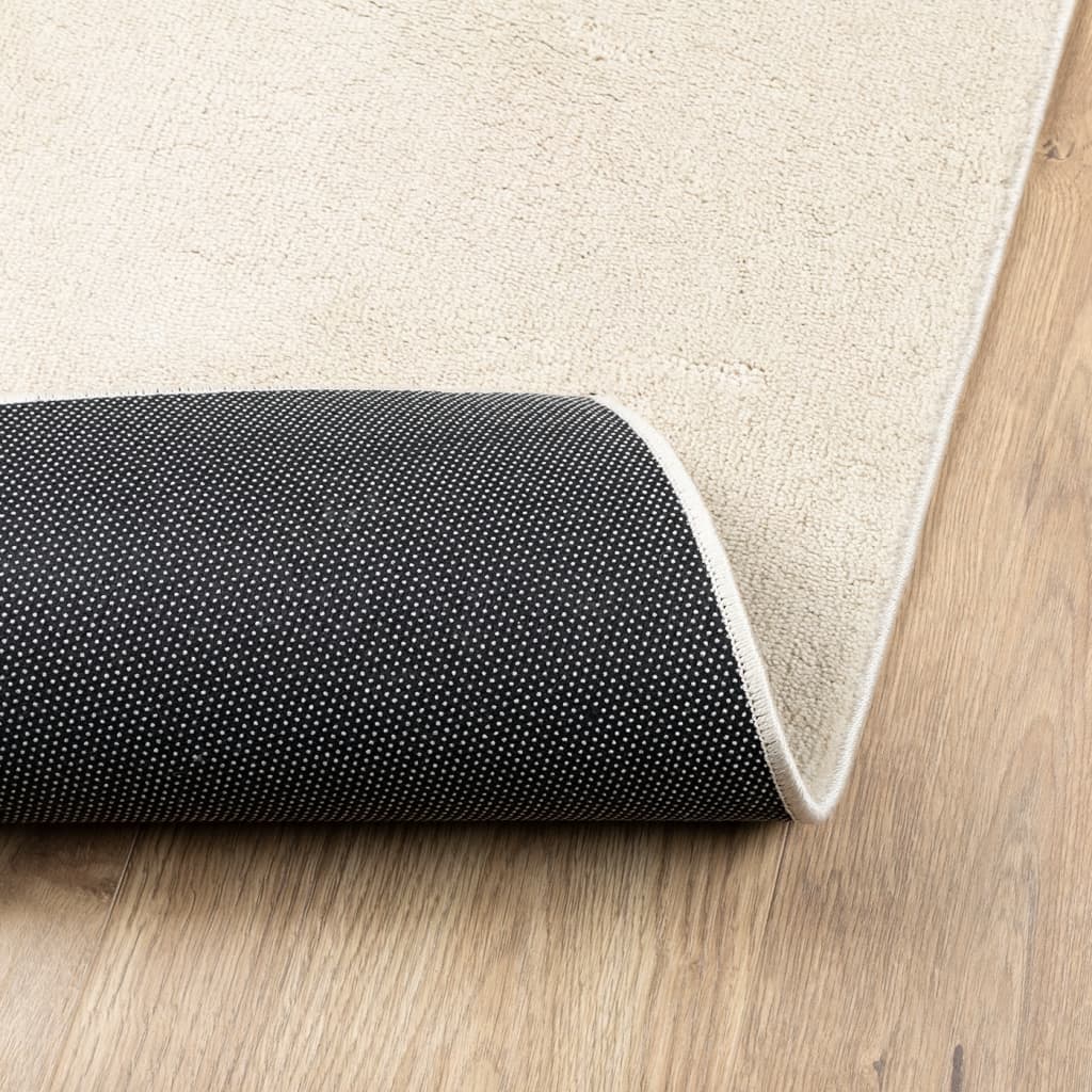 Teppe OVIEDO kort luv beige 120x170 cm