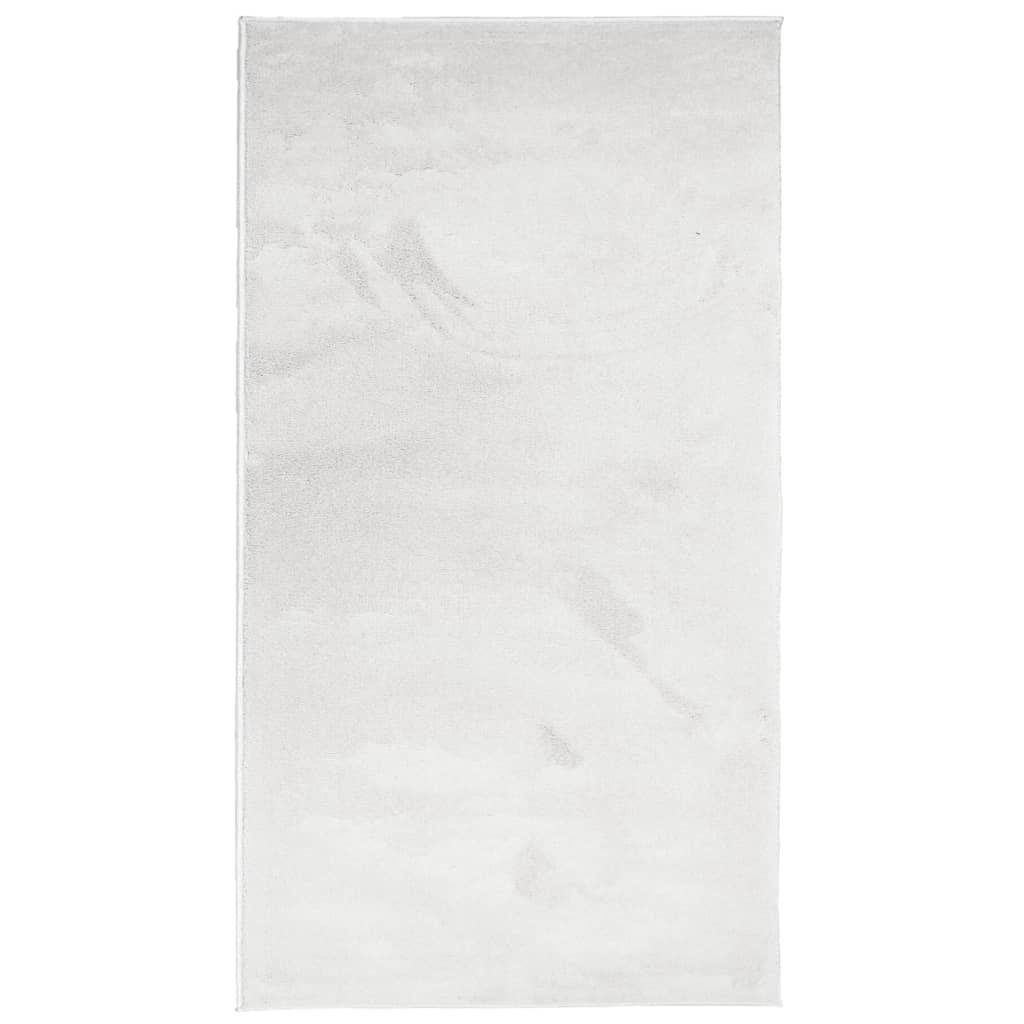 Teppe OVIEDO kort luv grå 80x150 cm