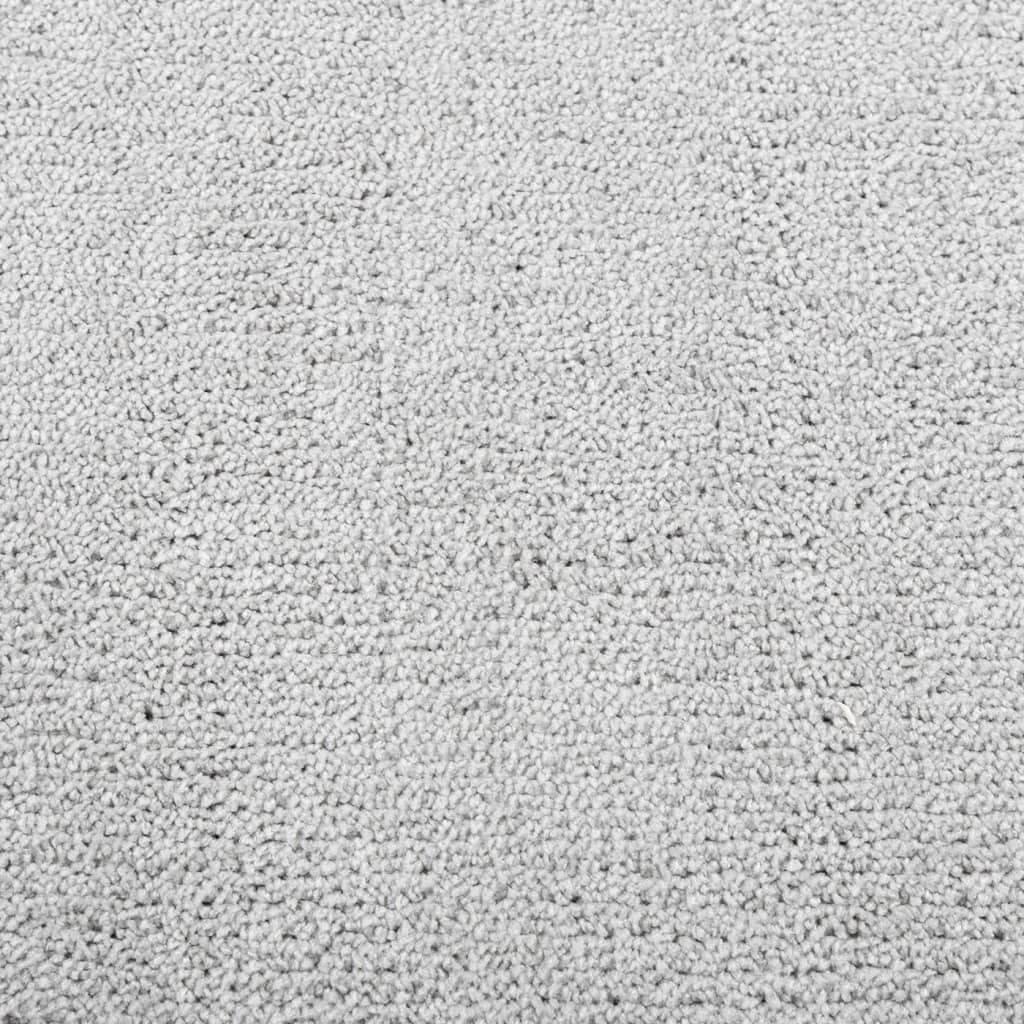 Teppe OVIEDO kort luv grå 80x150 cm