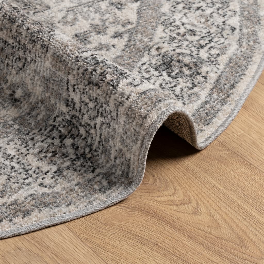 Teppe ARBIZU innendørs og utendørs vintage design Ø 120 cm