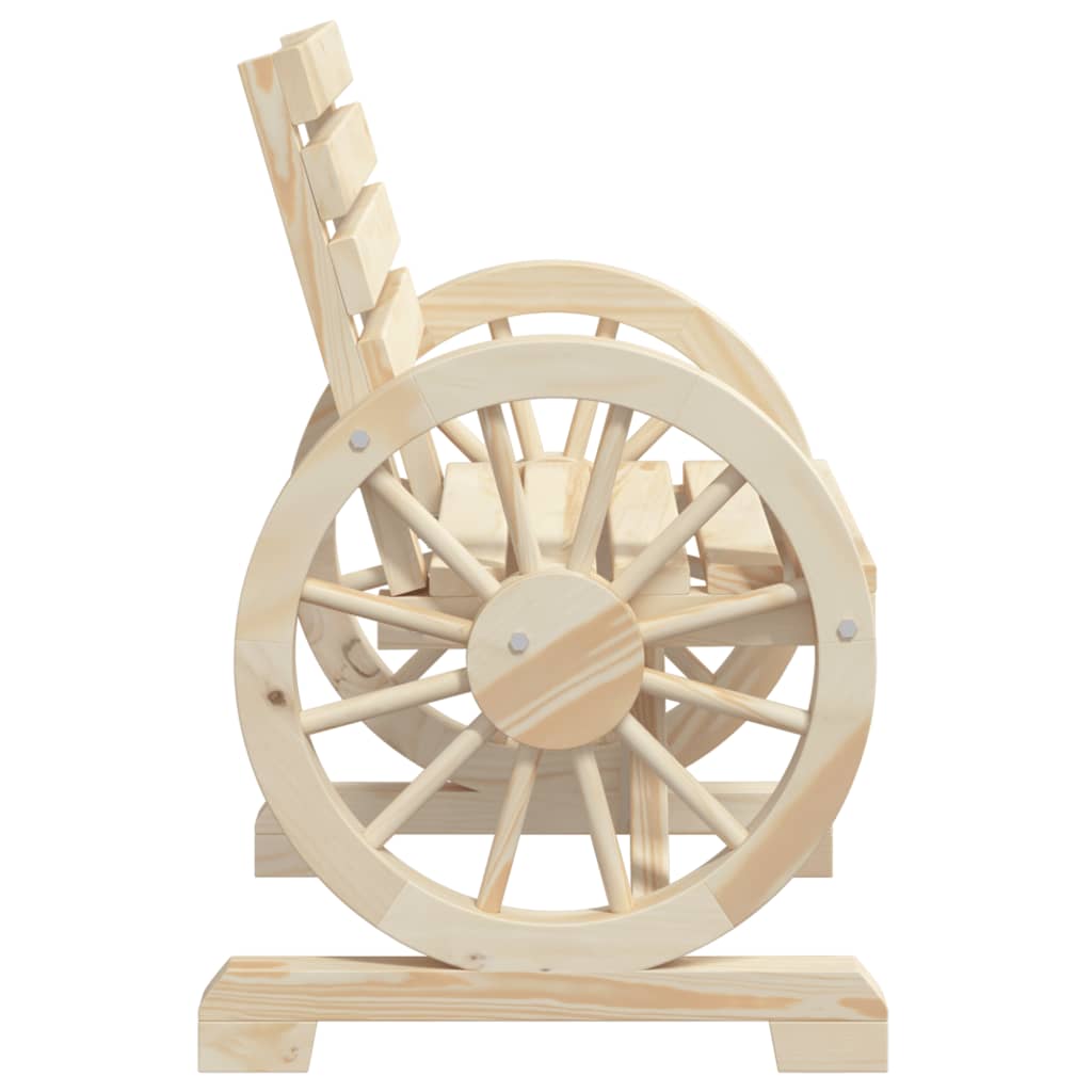 Hagestol 58x58x78,5 cm heltre gran