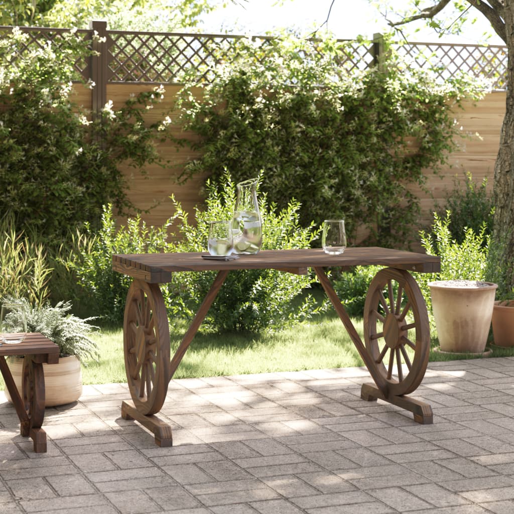Hagebord 115x55x65 cm heltre gran