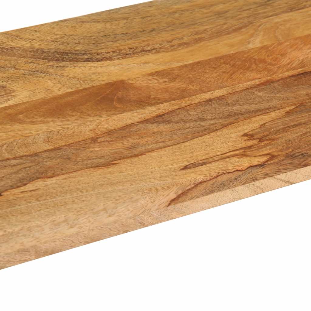 Konsollbord 110x30x75 cm grovt heltre mango