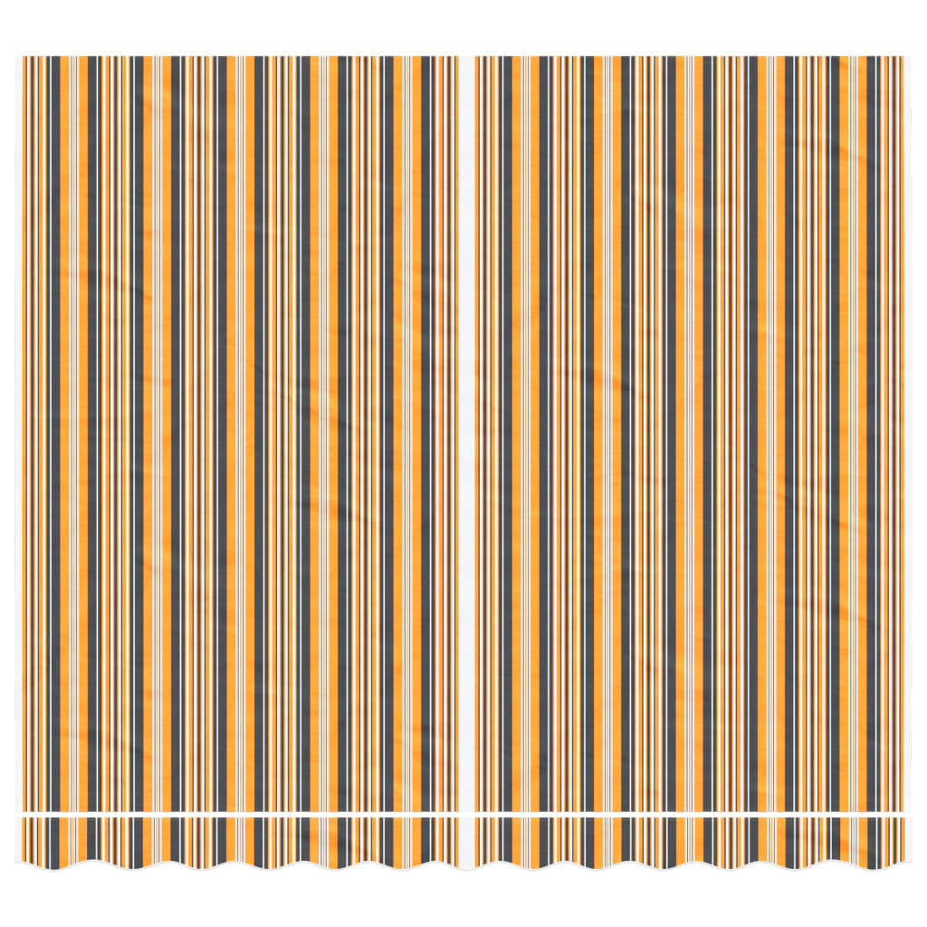 Erstatningsduk for markise flerfarget stripe 3x2,5 m