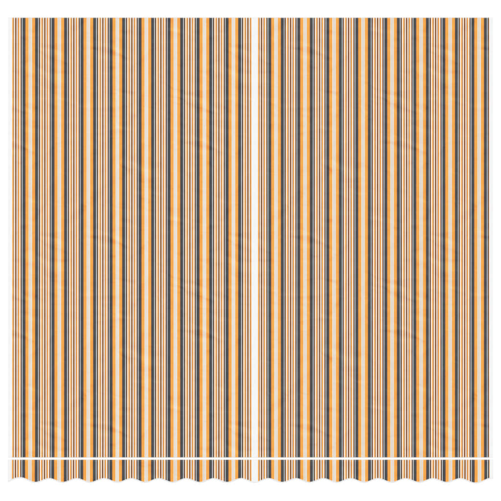 Erstatningsduk for markise flerfarget stripe 4x3,5 m