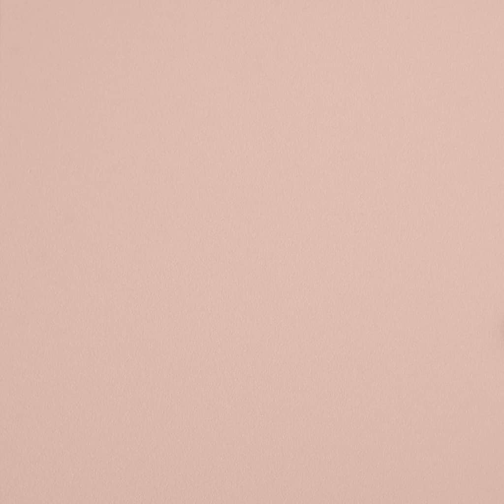 Nattbord 2 stk rosa 34,5x39x44 cm stål