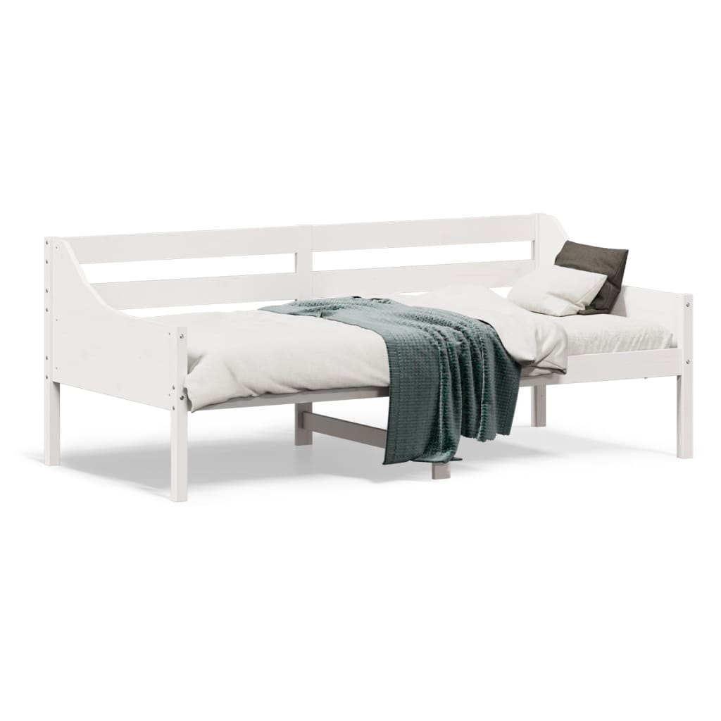 Dagseng uten madrass hvit 90x190 cm heltre furu