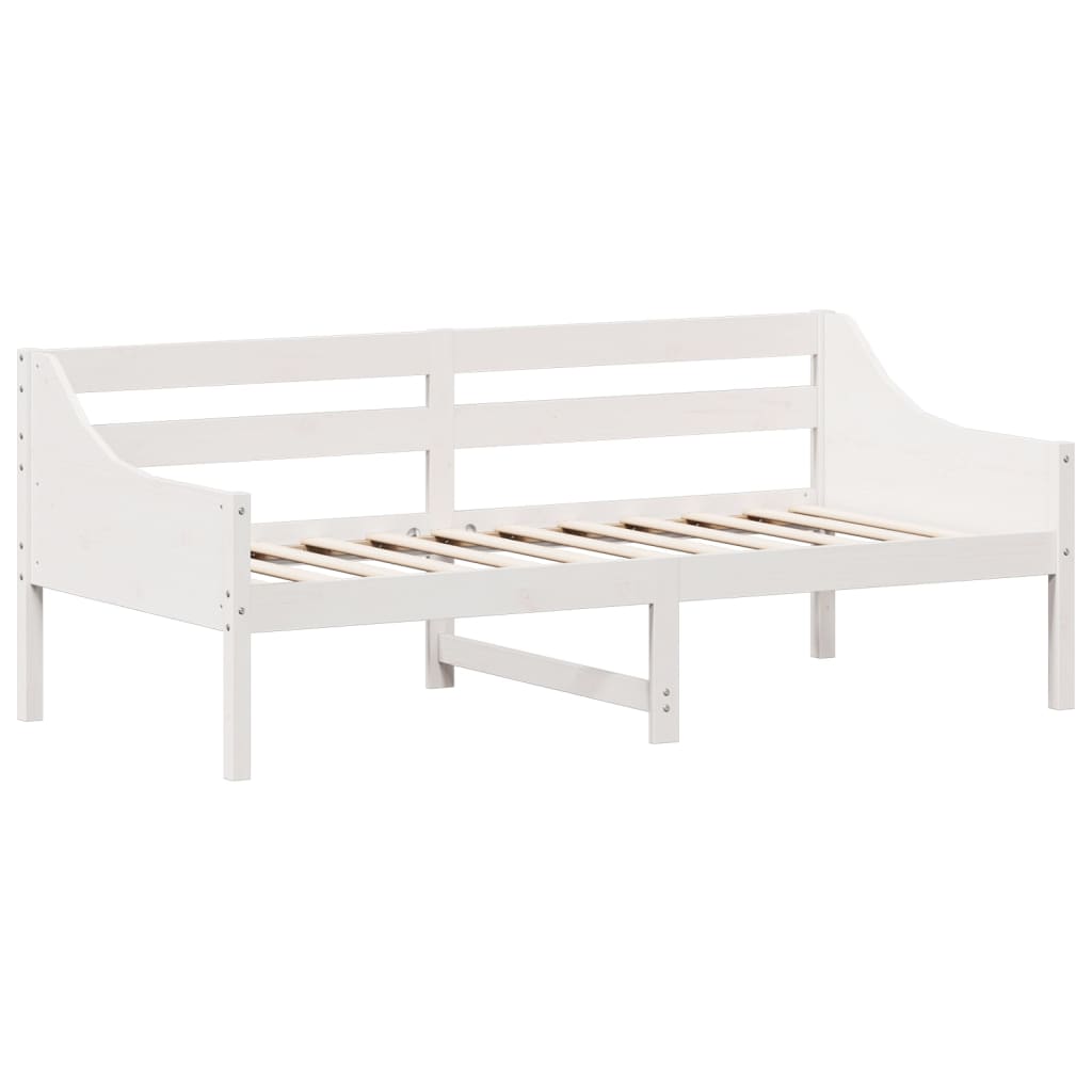 Dagseng uten madrass hvit 90x190 cm heltre furu