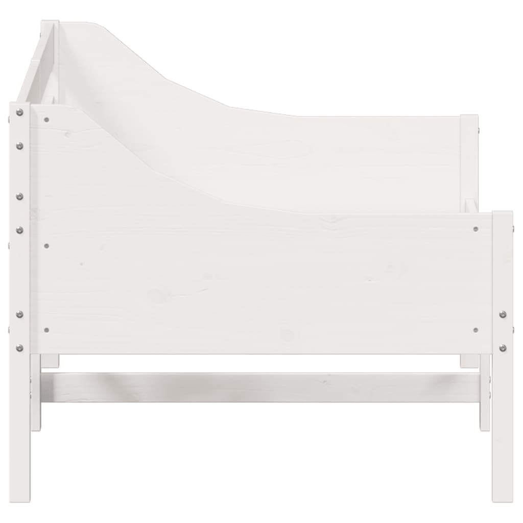 Dagseng uten madrass hvit 90x190 cm heltre furu