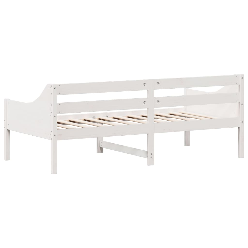 Dagseng uten madrass hvit 90x190 cm heltre furu