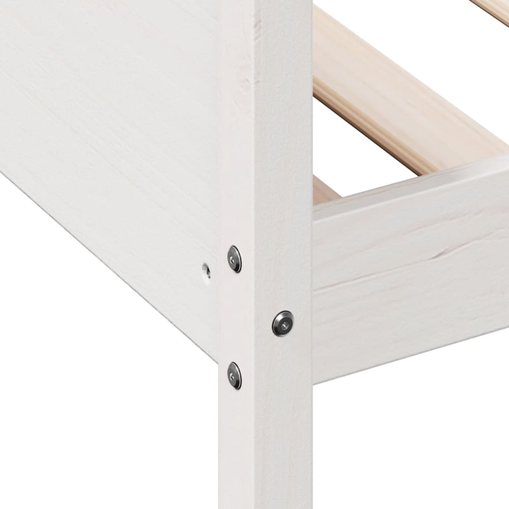 Dagseng uten madrass hvit 90x190 cm heltre furu