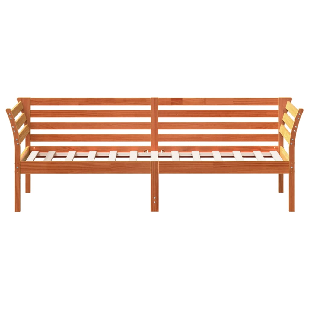 Dagseng voksbrun 100x200 cm heltre furu