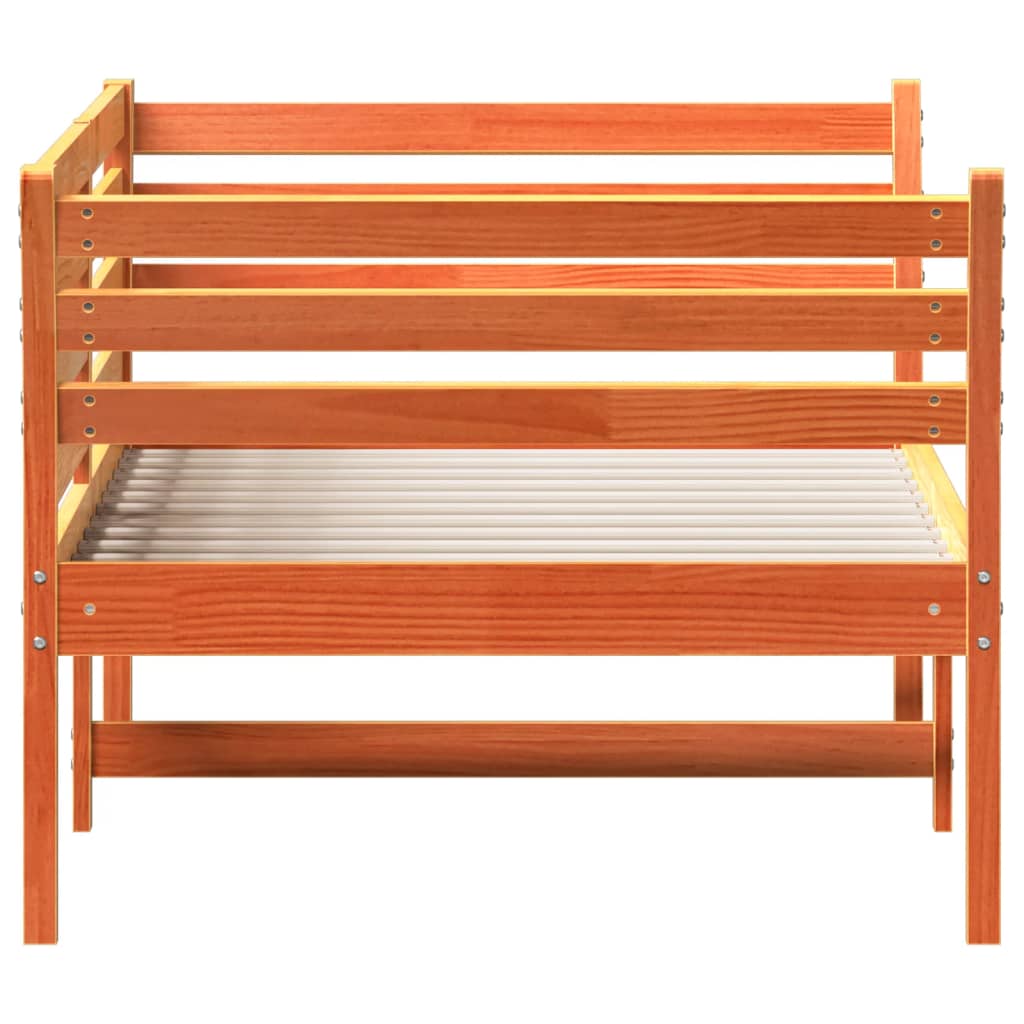 Dagseng voksbrun 100x200 cm heltre furu