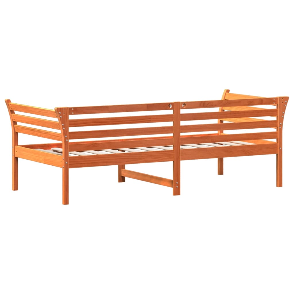 Dagseng voksbrun 100x200 cm heltre furu