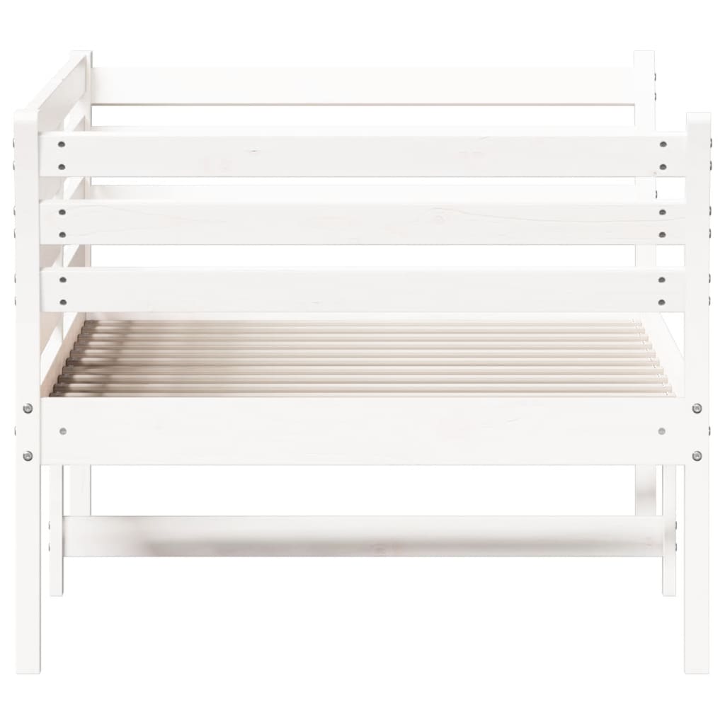 Dagseng hvit 75x190 cm heltre furu
