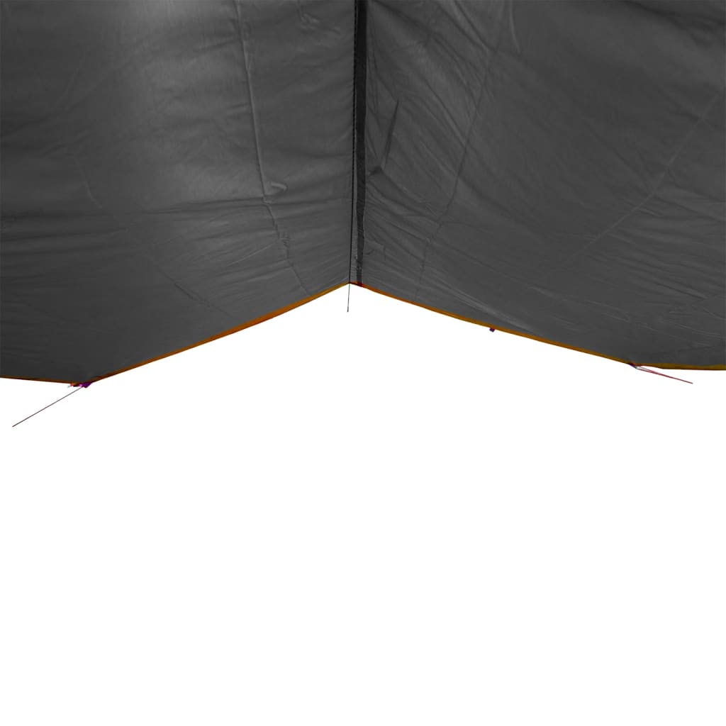 Campingpresenning grå og oransje 300x294 cm vanntett