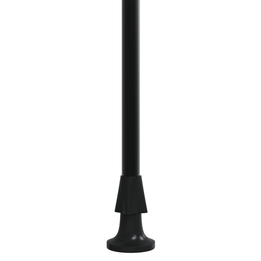 Uttrekkbar markise kremhvit 200x150 cm stoff og stål