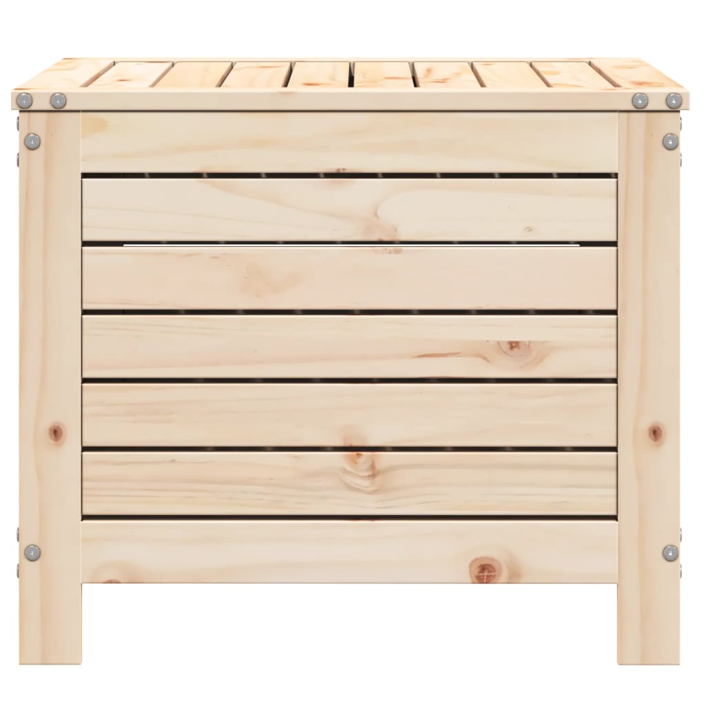 Hagefotskammel 62x63,5x53,5 cm heltre furu