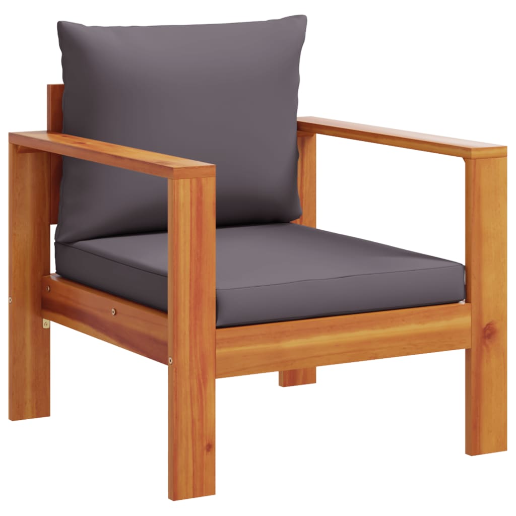 Hagesofastol med puter heltre akasie