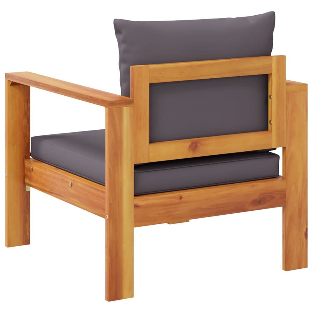 Hagesofastol med puter heltre akasie