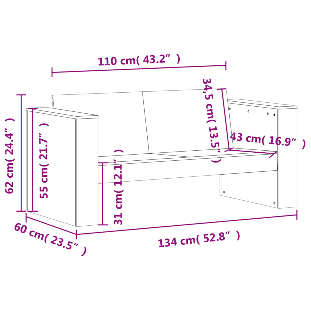 Hagesofagruppe 2 deler hvit heltre furu