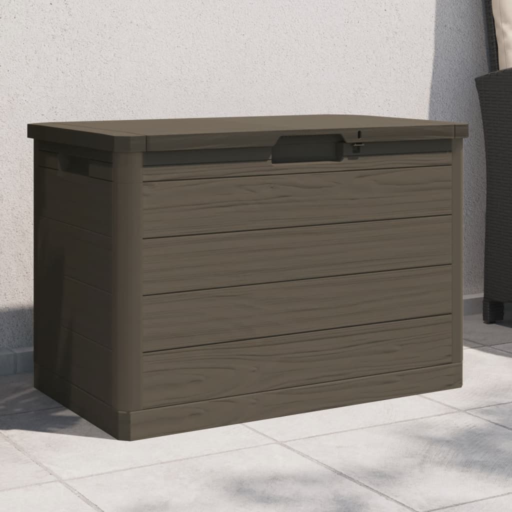 Putekasse brun 77,5x44,5x53 cm polypropylen