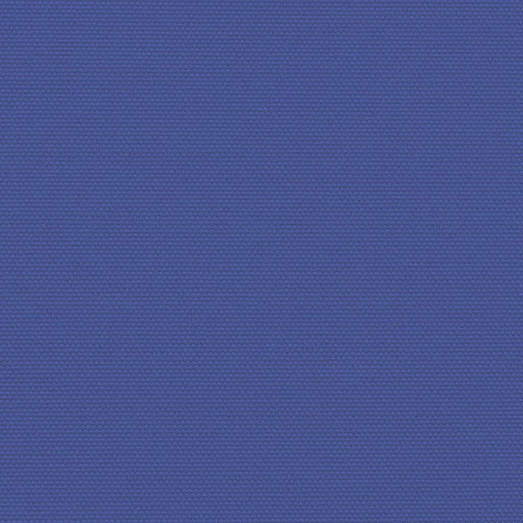 Uttrekkbar sidemarkise blå 120x300 cm