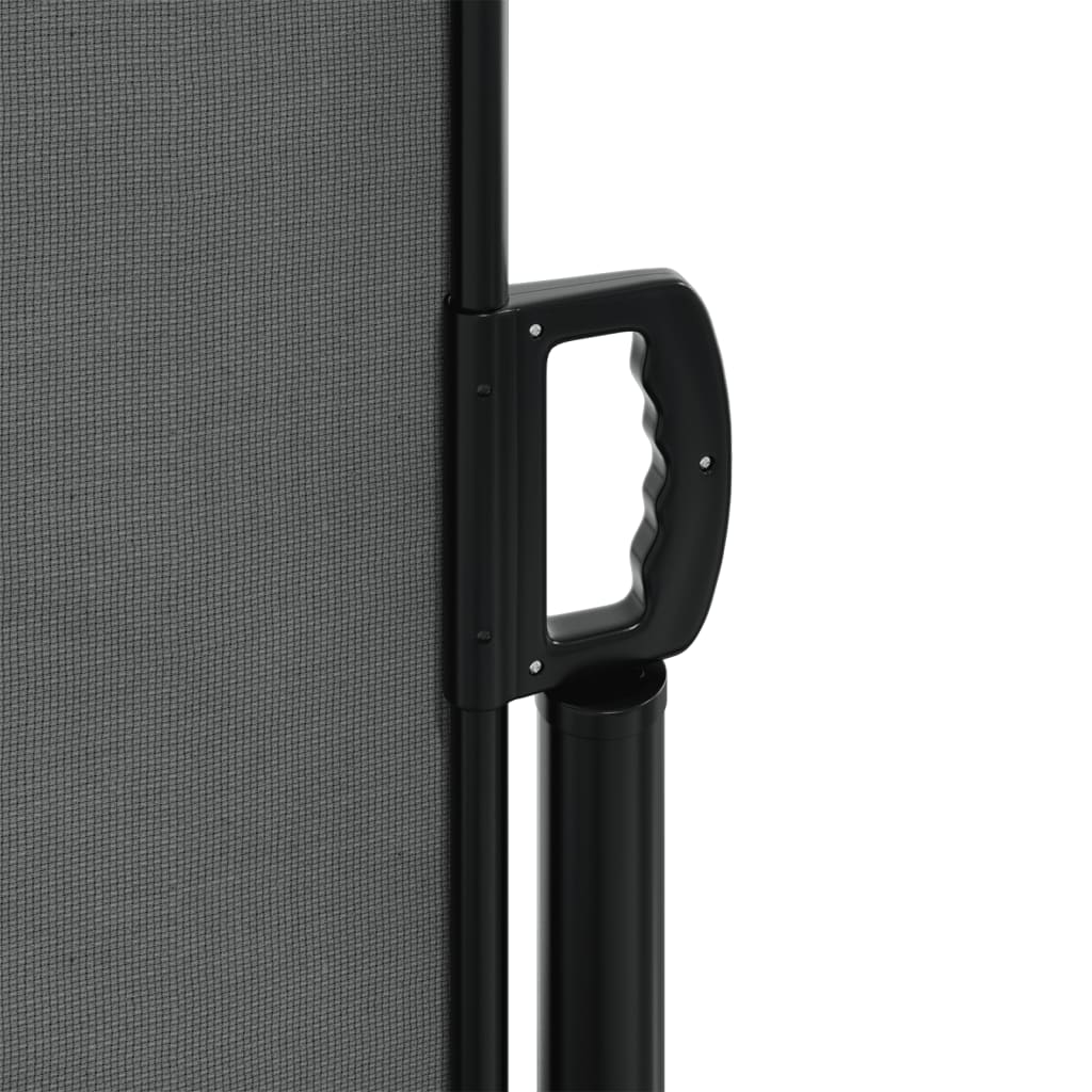 Uttrekkbar sidemarkise antrasitt 160x300 cm