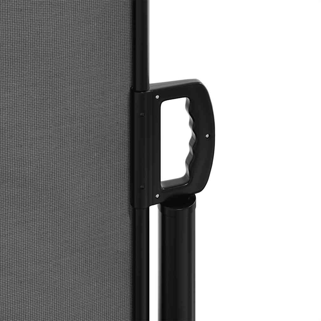 Uttrekkbar sidemarkise antrasitt 220x300 cm