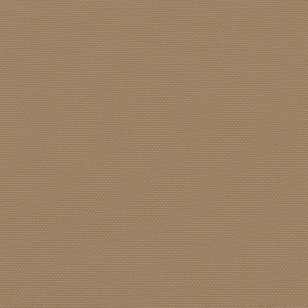 Uttrekkbar sidemarkise gråbrun 120x500 cm