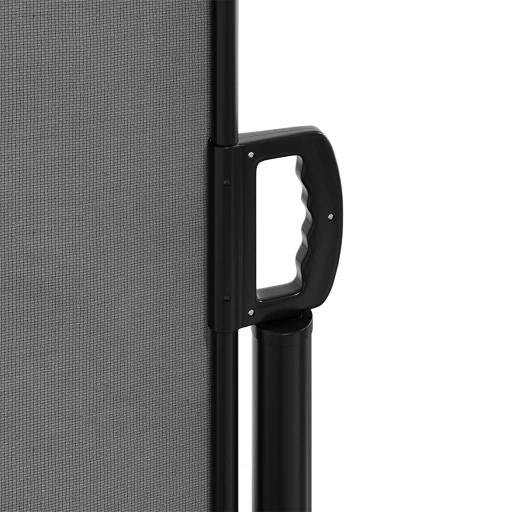 Uttrekkbar sidemarkise 120x600 cm antrasitt