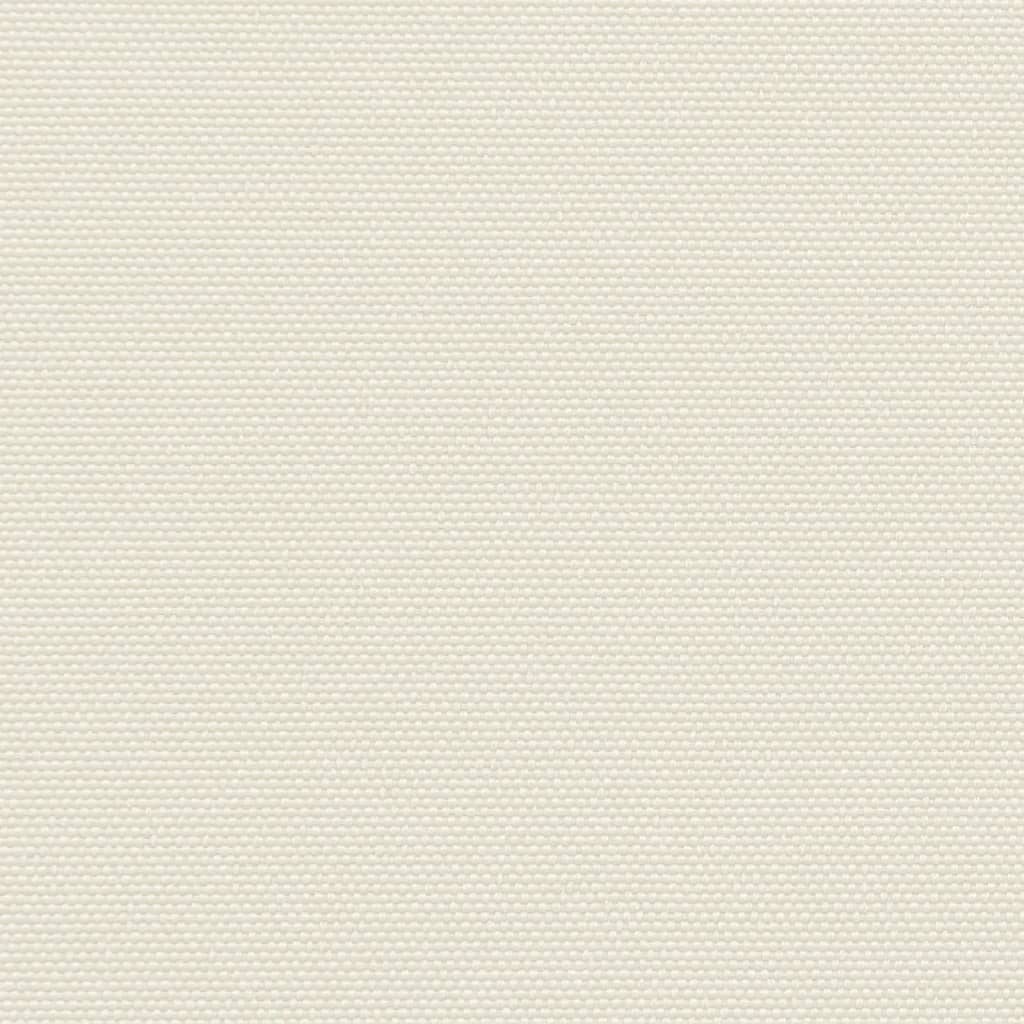 Uttrekkbar sidemarkise 200x600 cm kremhvit