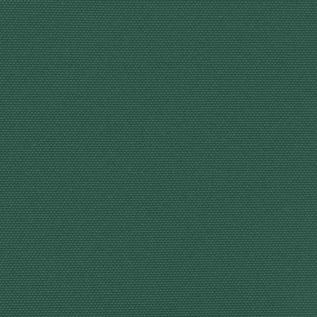 Uttrekkbar sidemarkise mørkegrønn 200x600 cm
