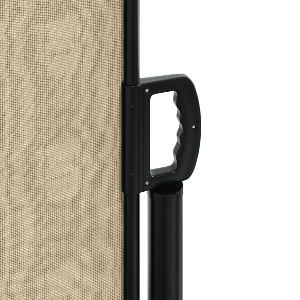 Uttrekkbar sidemarkise 180x1200 cm beige