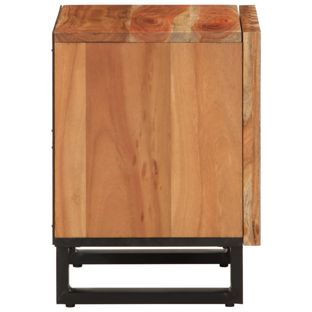 Nattbord 40x34x46 cm heltre akasie