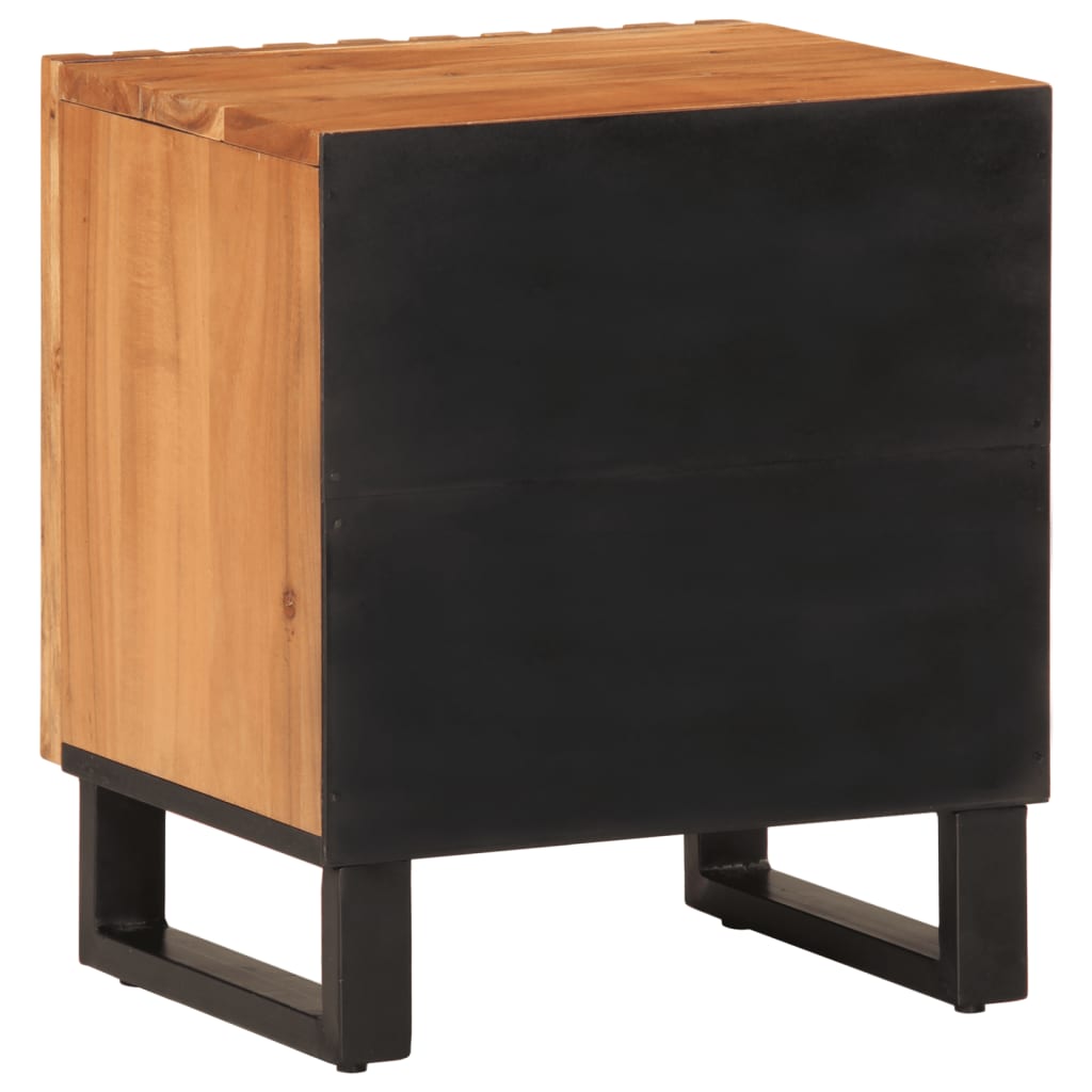 Nattbord 40x34x46 cm heltre akasie