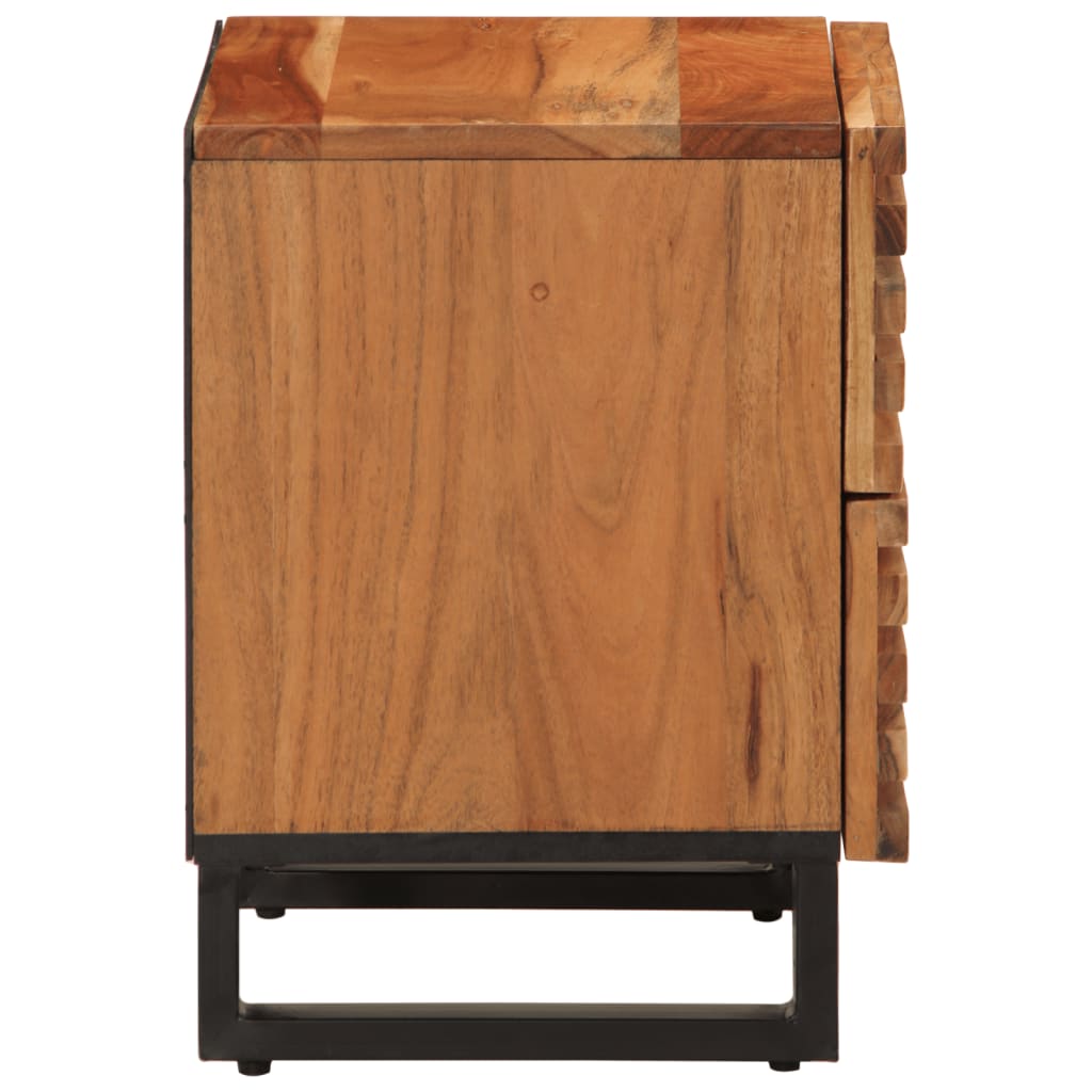 Nattbord 40x34x46 cm heltre akasie