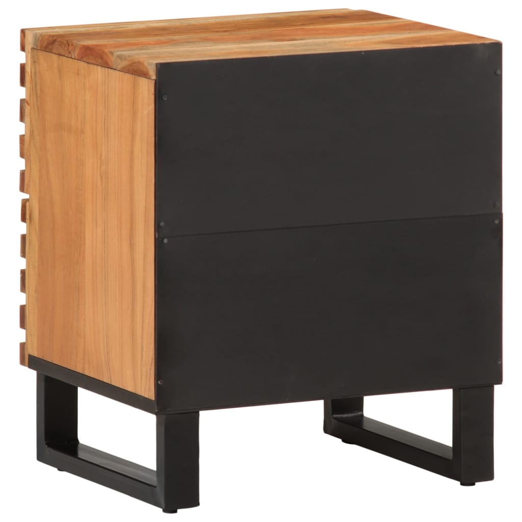 Nattbord 40x34x46 cm heltre akasie