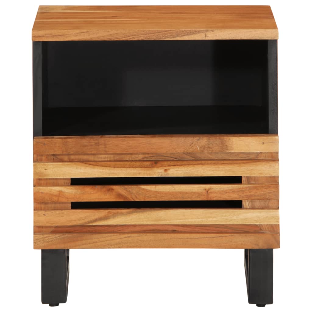 Nattbord 40x34x46 cm heltre akasie