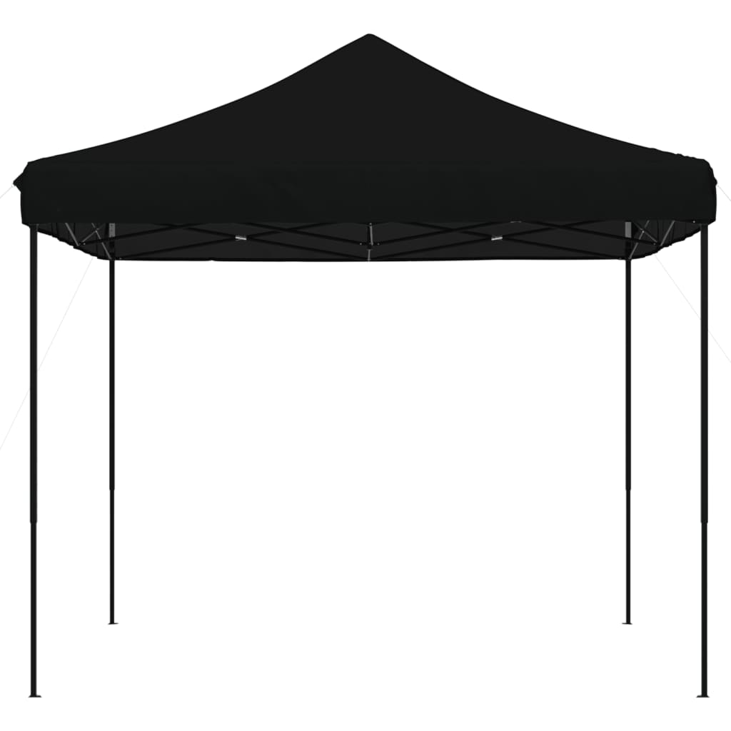 Sammenleggbart partytelt pop-up svart 292x292x315 cm