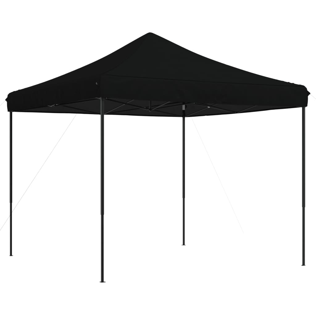Sammenleggbart partytelt pop-up svart 292x292x315 cm