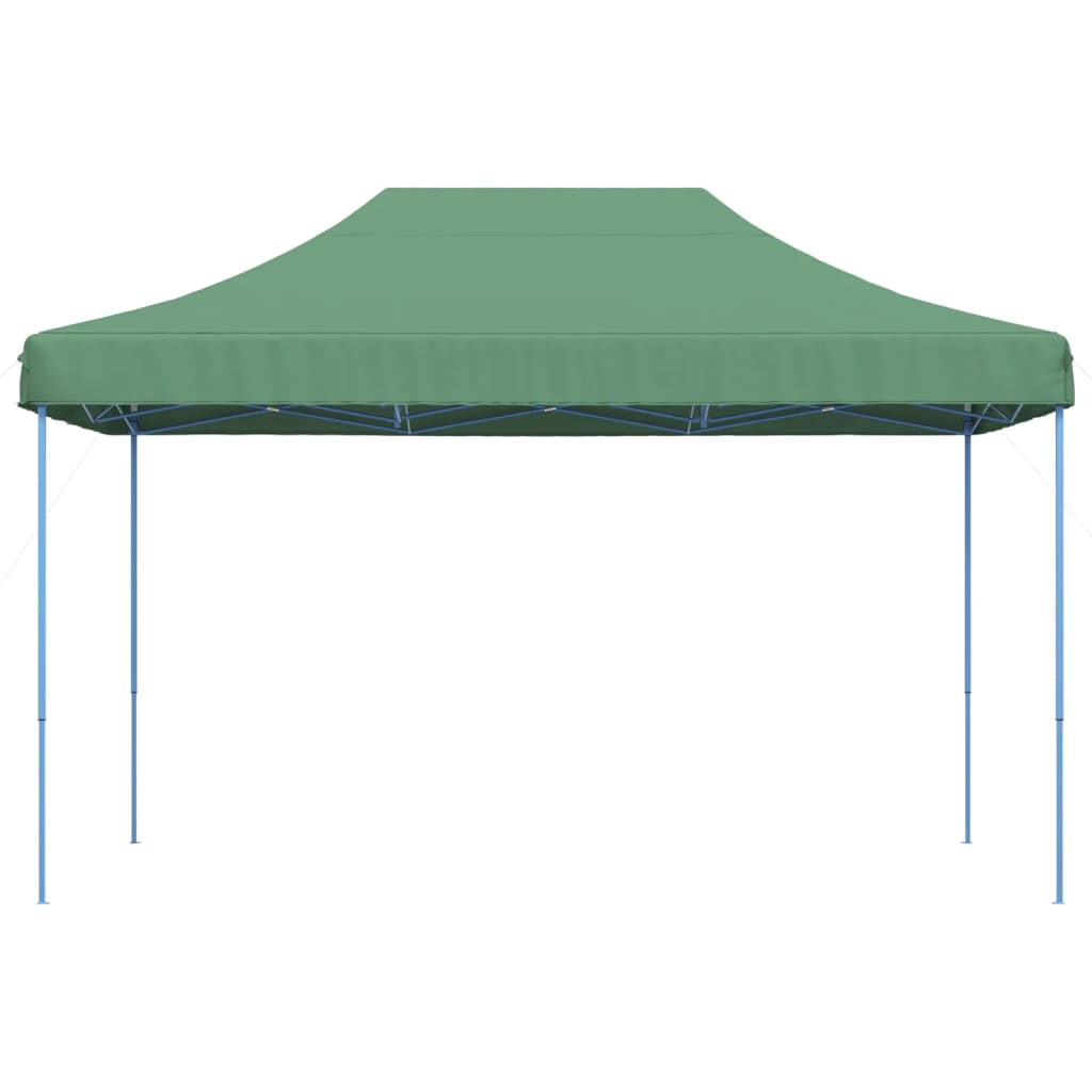 Sammenleggbart partytelt pop-up brun 440x292x315 cm