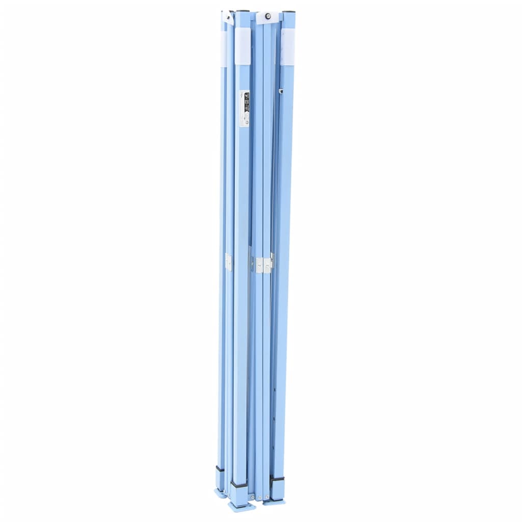 Sammenleggbart partytelt pop-up brun 410x279x315 cm