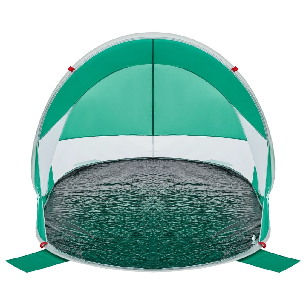 Strandtelt havgrønn pop-up vanntett
