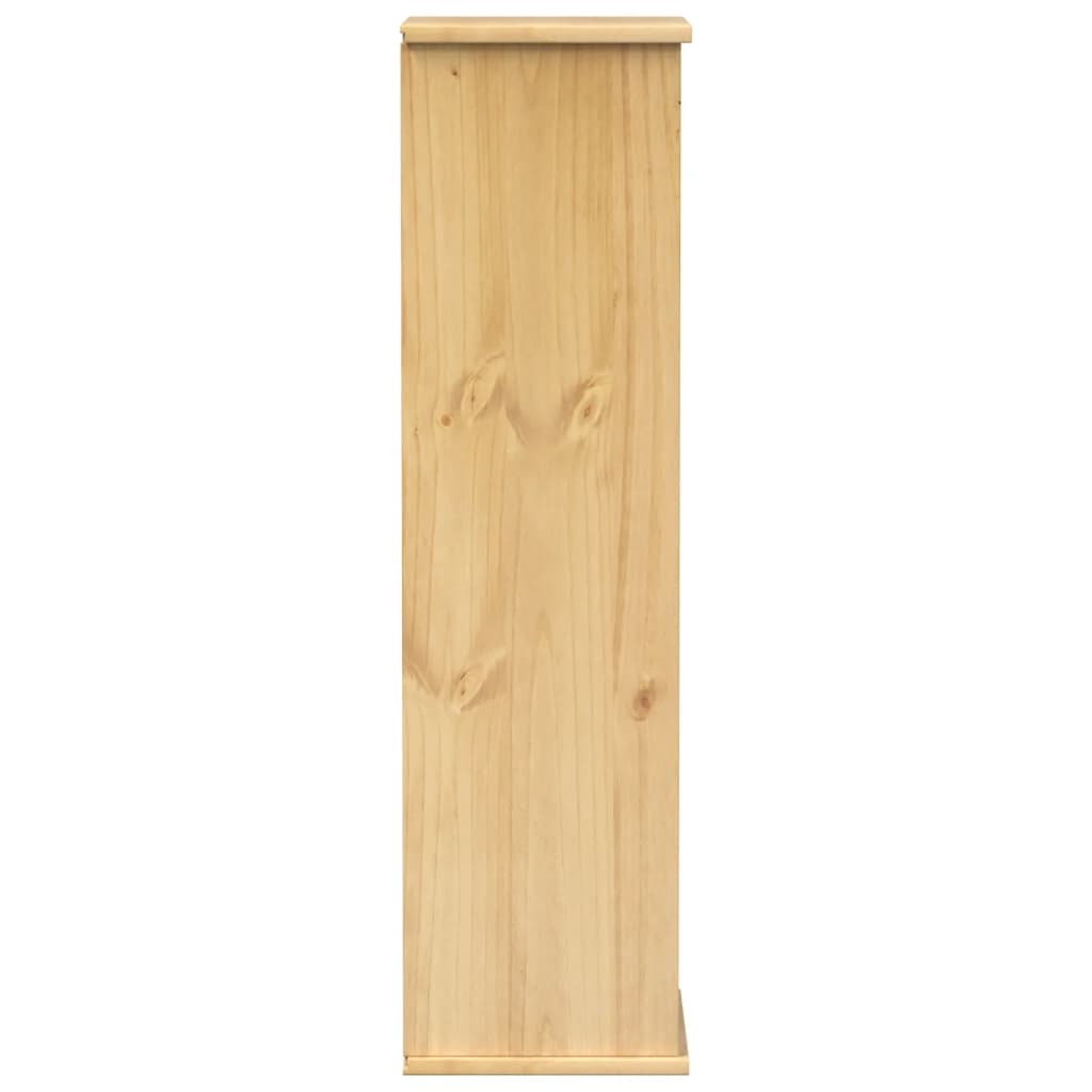 CD-hylle Corona 40x30x110 cm heltre furu