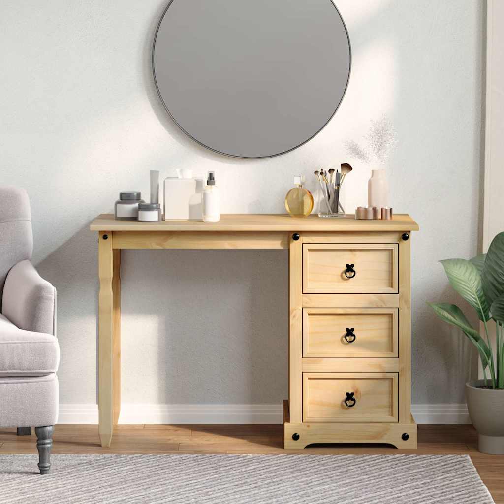 Sminkebord Corona 110x50x75 cm heltre furu